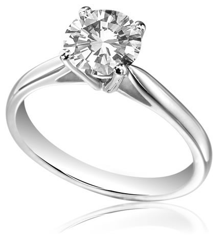 Single stone ring image 2